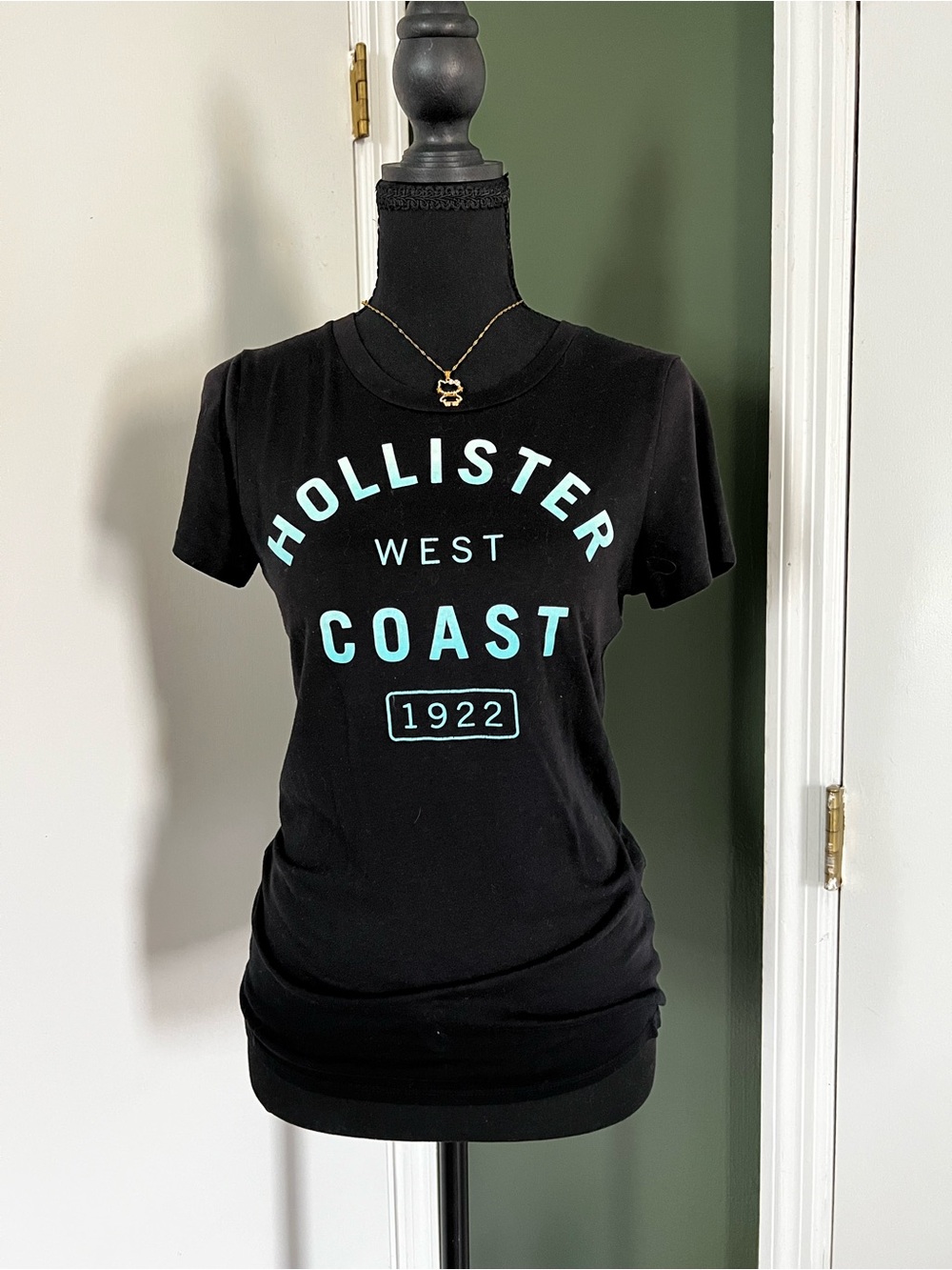 Hollister Tee with Aqua West Coast Logo